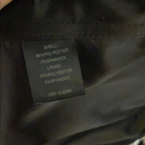 White House Black Market| strapless satin dress - Picture 5 of 5